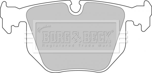 Borg & Beck BBP1562 - Jarrupala, levyjarru inparts.fi