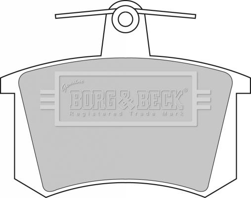 Borg & Beck BBP1503 - Jarrupala, levyjarru inparts.fi