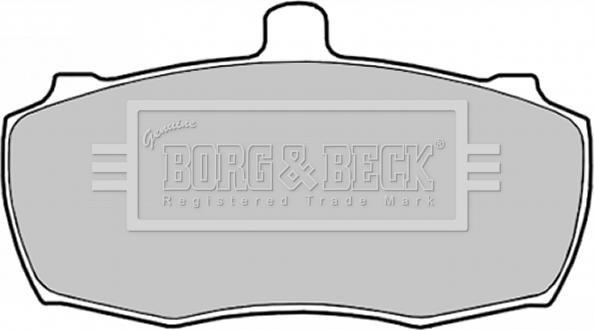 Borg & Beck BBP1519 - Jarrupala, levyjarru inparts.fi