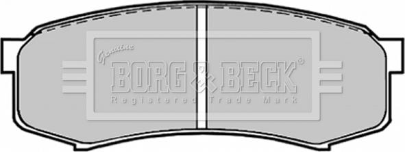 Borg & Beck BBP1514 - Jarrupala, levyjarru inparts.fi