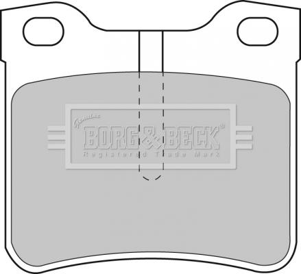 Borg & Beck BBP1539 - Jarrupala, levyjarru inparts.fi