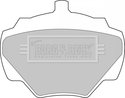 Borg & Beck BBP1528 - Jarrupala, levyjarru inparts.fi