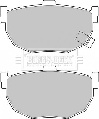 Borg & Beck BBP1527 - Jarrupala, levyjarru inparts.fi