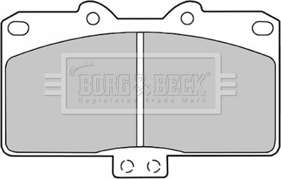 Borg & Beck BBP1574 - Jarrupala, levyjarru inparts.fi