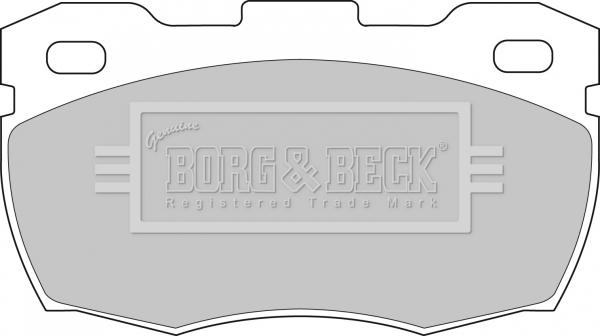 Borg & Beck BBP1571 - Jarrupala, levyjarru inparts.fi