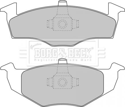 Borg & Beck BBP1691 - Jarrupala, levyjarru inparts.fi