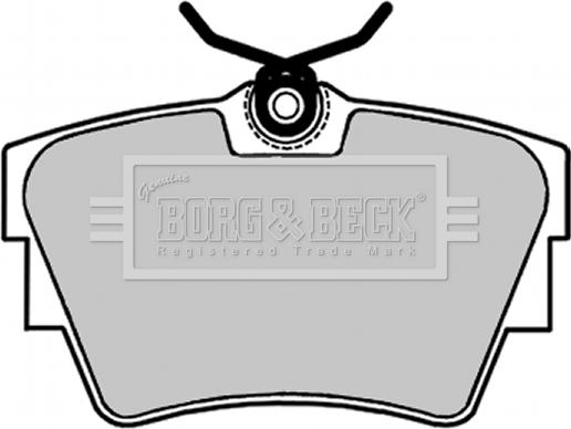 Borg & Beck BBP1693 - Jarrupala, levyjarru inparts.fi