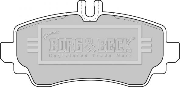 Borg & Beck BBP1634 - Jarrupala, levyjarru inparts.fi