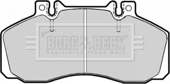 Borg & Beck BBP1636 - Jarrupala, levyjarru inparts.fi