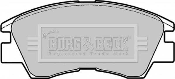 Borg & Beck BBP1671 - Jarrupala, levyjarru inparts.fi