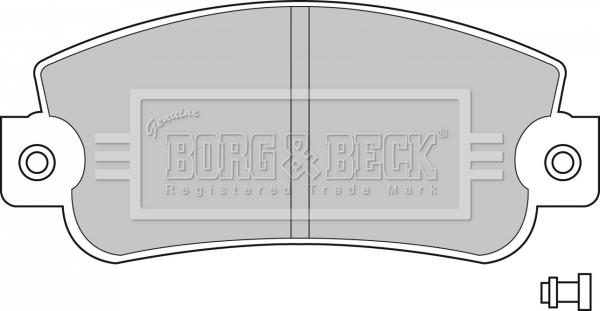 Borg & Beck BBP1094 - Jarrupala, levyjarru inparts.fi