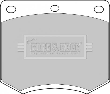 Borg & Beck BBP1095 - Jarrupala, levyjarru inparts.fi