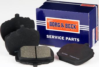 Borg & Beck BBP1098 - Jarrupala, levyjarru inparts.fi