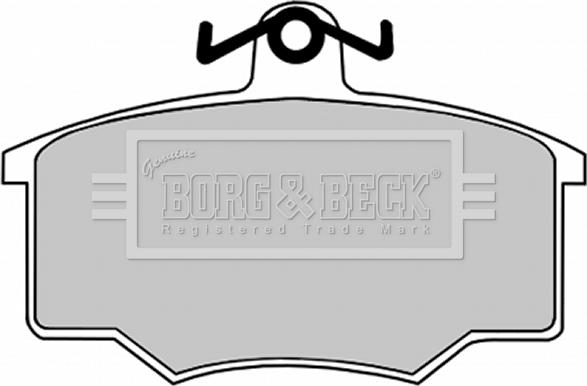 Borg & Beck BBP1049 - Jarrupala, levyjarru inparts.fi