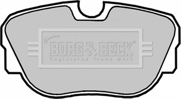 Borg & Beck BBP1050 - Jarrupala, levyjarru inparts.fi