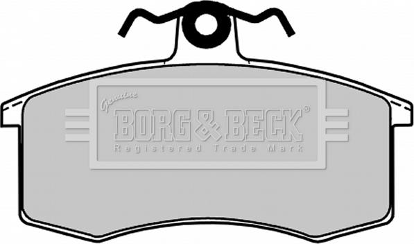 Borg & Beck BBP1053 - Jarrupala, levyjarru inparts.fi