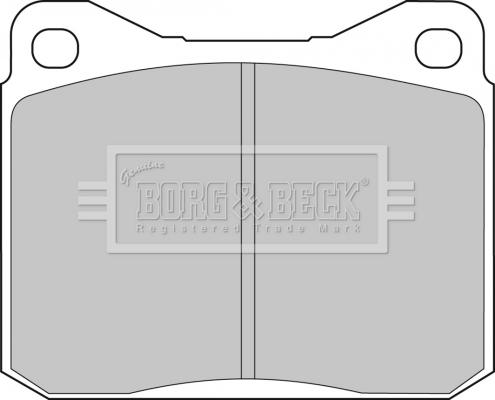 Borg & Beck BBP1057 - Jarrupala, levyjarru inparts.fi