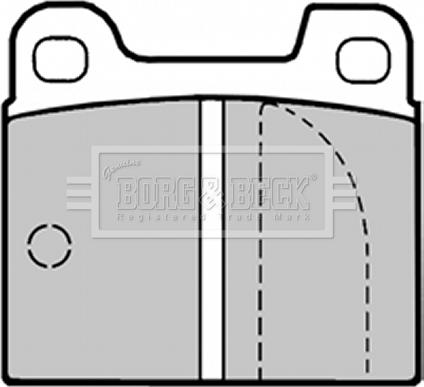 Borg & Beck BBP1003 - Jarrupala, levyjarru inparts.fi