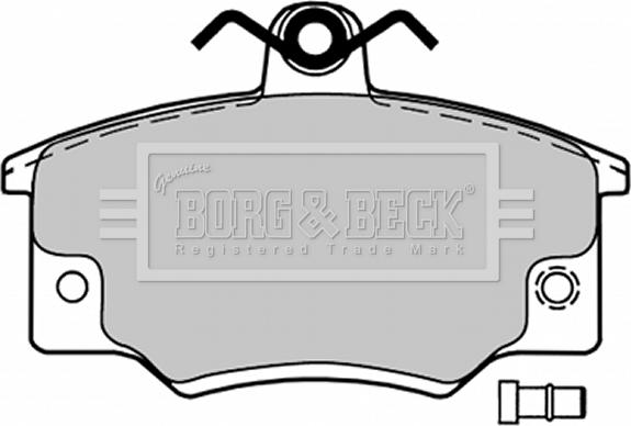 Borg & Beck BBP1032 - Jarrupala, levyjarru inparts.fi