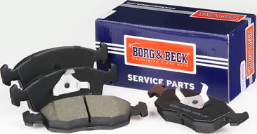 Borg & Beck BBP1100 - Jarrupala, levyjarru inparts.fi