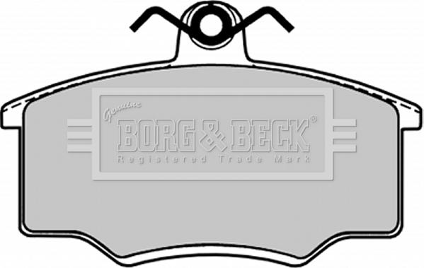 Borg & Beck BBP1103 - Jarrupala, levyjarru inparts.fi