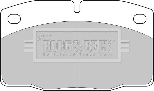 Borg & Beck BBP1117 - Jarrupala, levyjarru inparts.fi