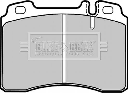 Borg & Beck BBP1181 - Jarrupala, levyjarru inparts.fi