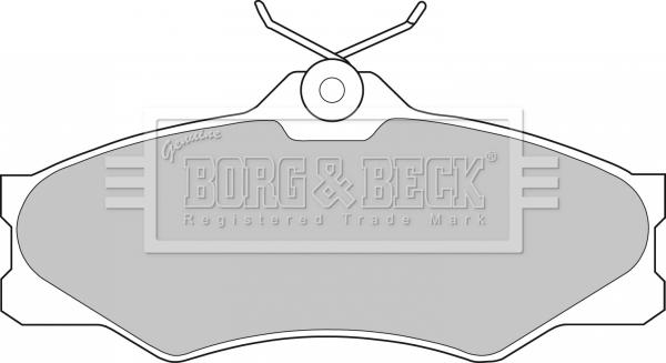 Borg & Beck BBP1175 - Jarrupala, levyjarru inparts.fi