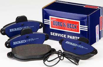 Borg & Beck BBP1852 - Jarrupala, levyjarru inparts.fi