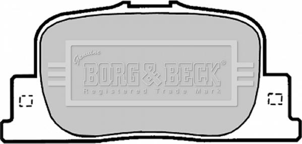 Borg & Beck BBP1878 - Jarrupala, levyjarru inparts.fi