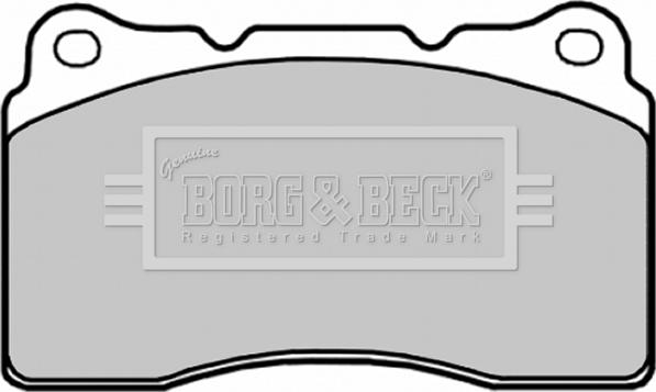 Borg & Beck BBP1873 - Jarrupala, levyjarru inparts.fi