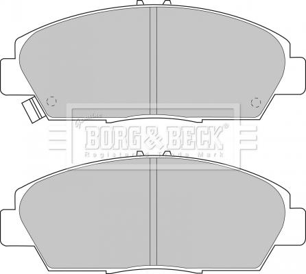 Borg & Beck BBP1398 - Jarrupala, levyjarru inparts.fi