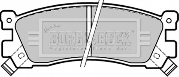 Borg & Beck BBP1328 - Jarrupala, levyjarru inparts.fi