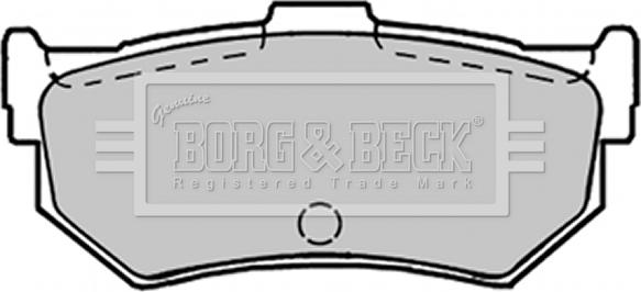 Borg & Beck BBP1297 - Jarrupala, levyjarru inparts.fi