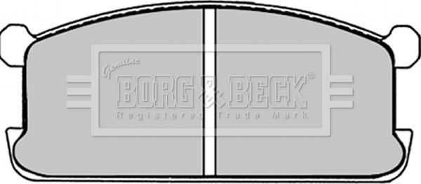 Borg & Beck BBP1251 - Jarrupala, levyjarru inparts.fi