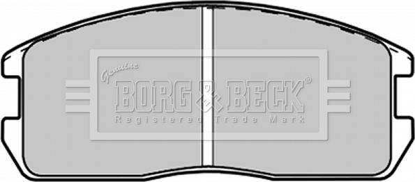 Borg & Beck BBP1200 - Jarrupala, levyjarru inparts.fi