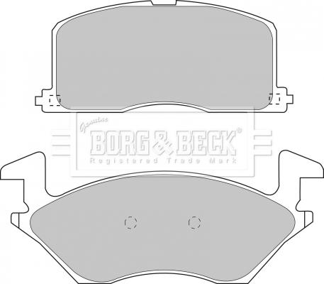 Borg & Beck BBP1234 - Jarrupala, levyjarru inparts.fi