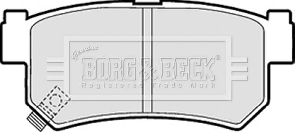 Borg & Beck BBP1790 - Jarrupala, levyjarru inparts.fi