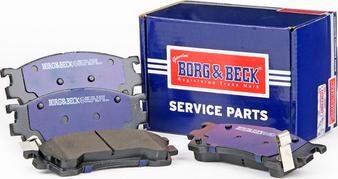 Borg & Beck BBP1750 - Jarrupala, levyjarru inparts.fi