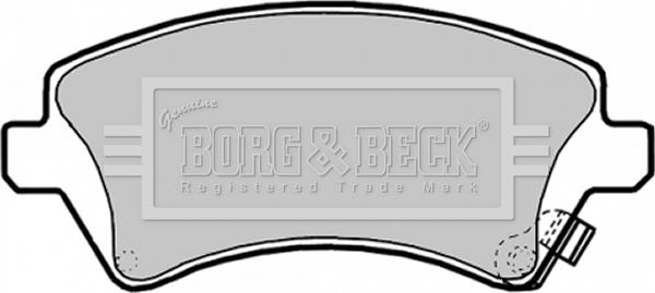 Borg & Beck BBP1769 - Jarrupala, levyjarru inparts.fi