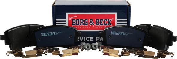 Borg & Beck BBP2927 - Jarrupala, levyjarru inparts.fi