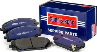 Borg & Beck BBP2454 - Jarrupala, levyjarru inparts.fi