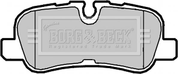 Borg & Beck BBP2091 - Jarrupala, levyjarru inparts.fi