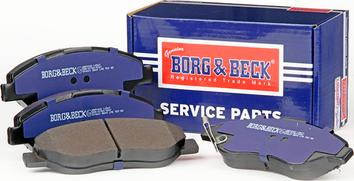 Borg & Beck BBP2042 - Jarrupala, levyjarru inparts.fi