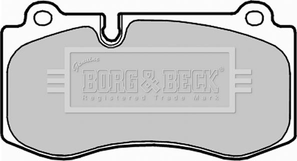 Borg & Beck BBP2036 - Jarrupala, levyjarru inparts.fi