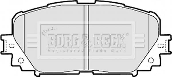 Borg & Beck BBP2073 - Jarrupala, levyjarru inparts.fi