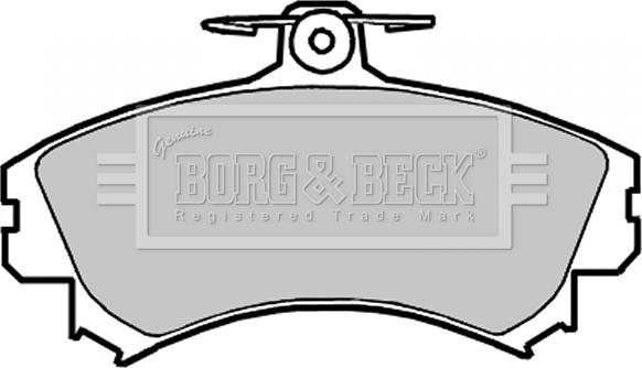 Borg & Beck BBP2151 - Jarrupala, levyjarru inparts.fi