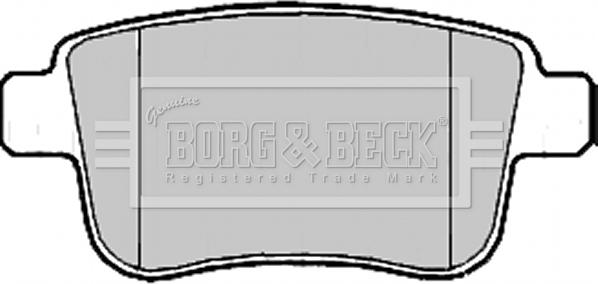 Borg & Beck BBP2185 - Jarrupala, levyjarru inparts.fi