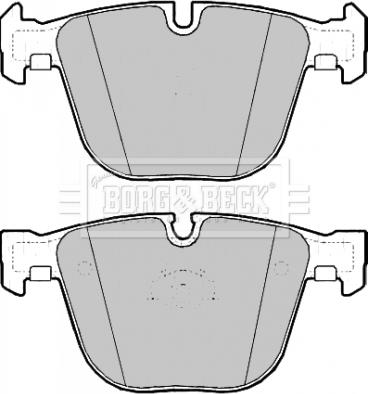 Borg & Beck BBP2188 - Jarrupala, levyjarru inparts.fi