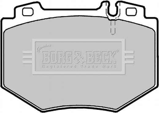 Borg & Beck BBP2137 - Jarrupala, levyjarru inparts.fi